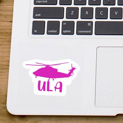 Ula Sticker Hubschrauber Laptop Image