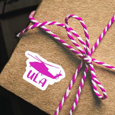 Sticker Ula Helicopter Gift package Image