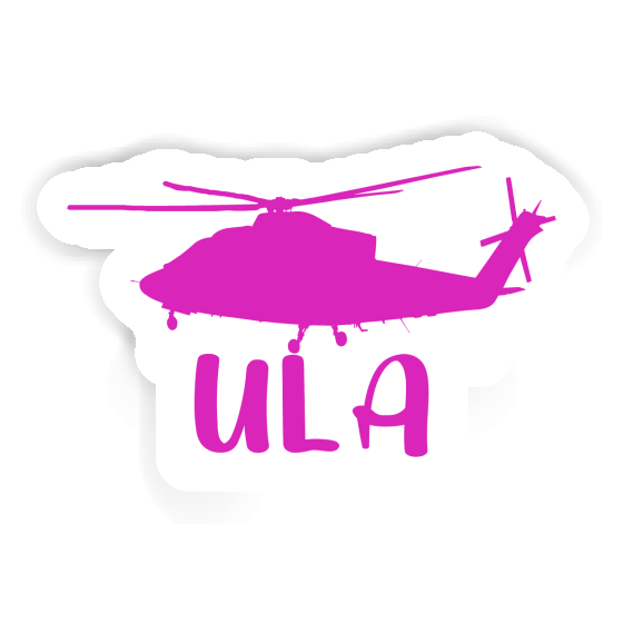 Sticker Ula Helicopter Laptop Image