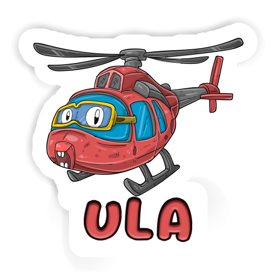 Sticker Helicopter Ula Laptop Image