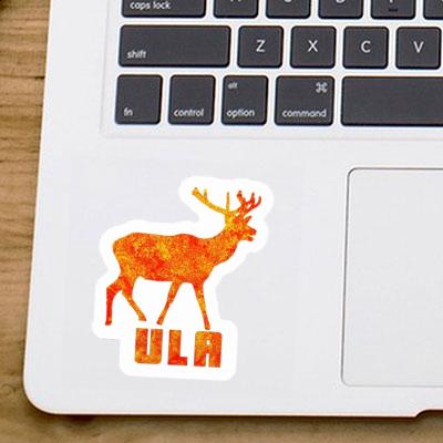 Deer Sticker Ula Laptop Image