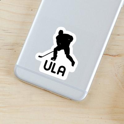 Sticker Ula Eishockeyspieler Gift package Image