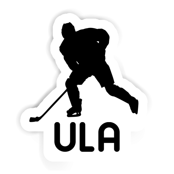 Sticker Ula Eishockeyspieler Image