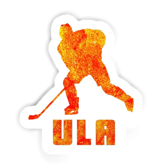 Eishockeyspieler Sticker Ula Image