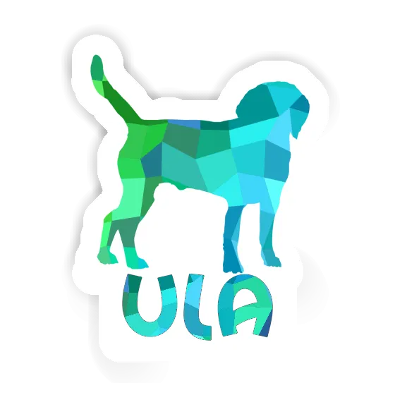 Ula Sticker Dog Laptop Image