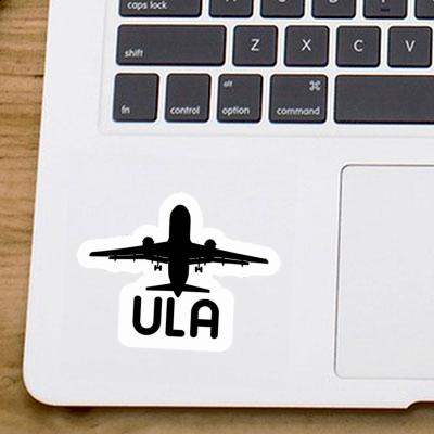 Ula Aufkleber Jumbo-Jet Notebook Image