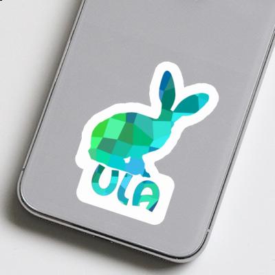 Autocollant Lapin Ula Image