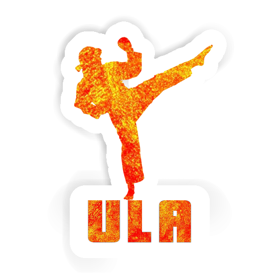 Ula Sticker Karateka Notebook Image