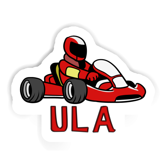 Kart Driver Sticker Ula Notebook Image