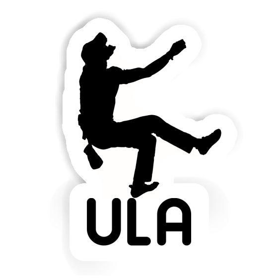 Climber Sticker Ula Laptop Image