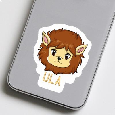 Ula Sticker Lion Laptop Image