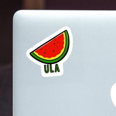 Ula Aufkleber Wassermelone Notebook Image