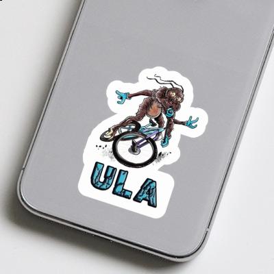 Ula Sticker Biker Laptop Image