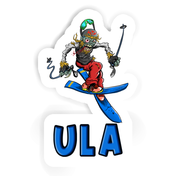 Autocollant Skieur Ula Gift package Image