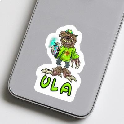 Ula Aufkleber Sprayer Laptop Image