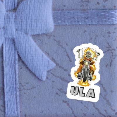 Ula Sticker Motorcycle Rider Image