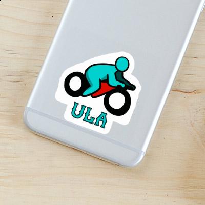 Sticker Ula Motorbike Driver Laptop Image