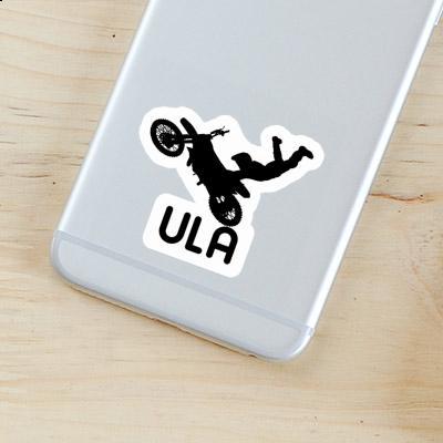 Sticker Ula Motocross-Fahrer Gift package Image