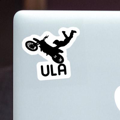 Sticker Ula Motocross-Fahrer Gift package Image