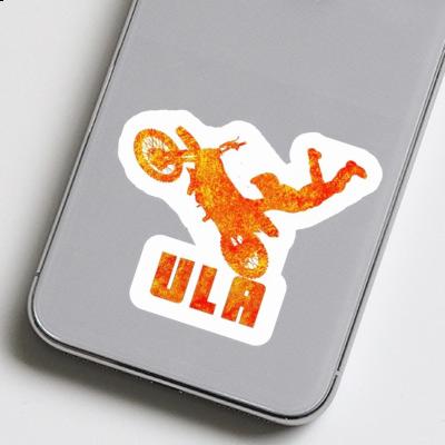 Sticker Motocross-Fahrer Ula Gift package Image