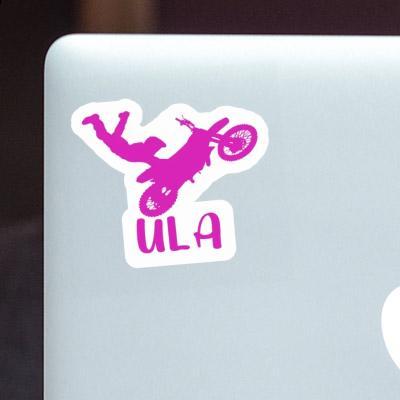 Sticker Motocross Jumper Ula Notebook Image