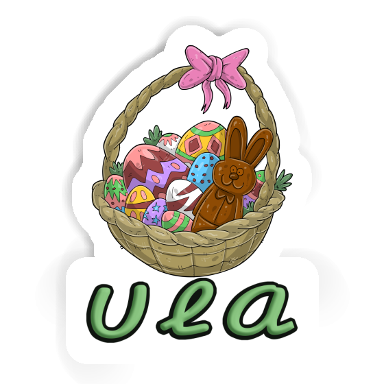 Easter basket Sticker Ula Gift package Image