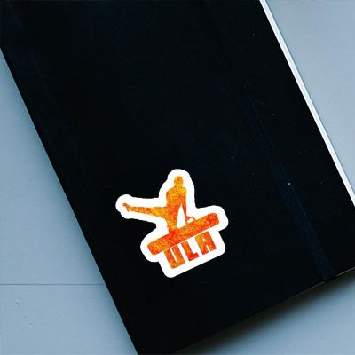 Sticker Ula Gymnast Notebook Image