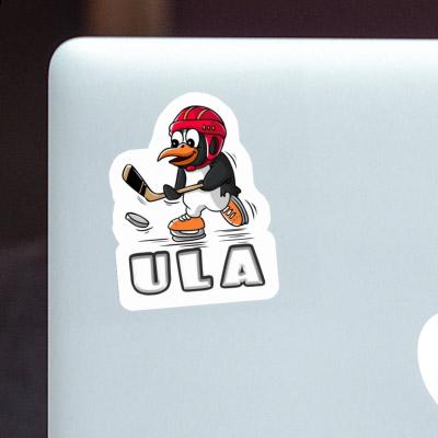 Ula Sticker Eishockey-Pinguin Image