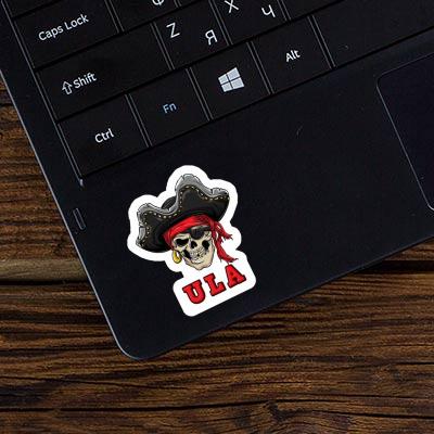 Ula Sticker Pirate-Skull Laptop Image