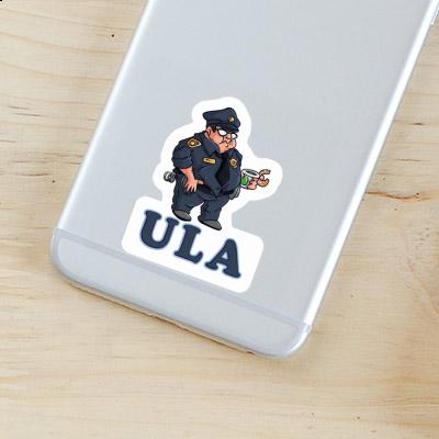 Sticker Ula Police Officer Gift package Image