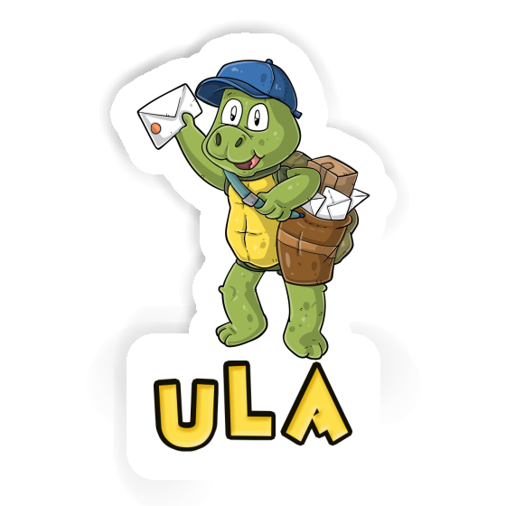 Sticker Ula Postman Gift package Image