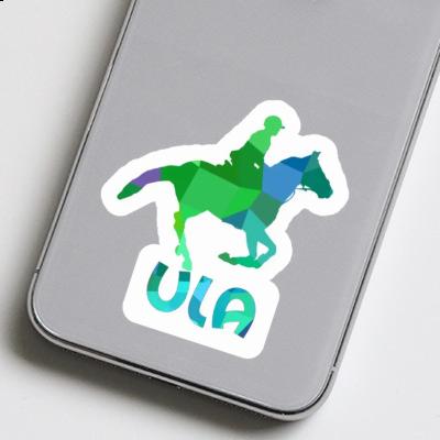 Sticker Horse Rider Ula Notebook Image