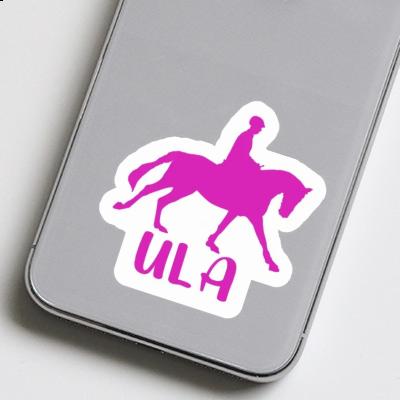 Sticker Ula Horse Rider Image