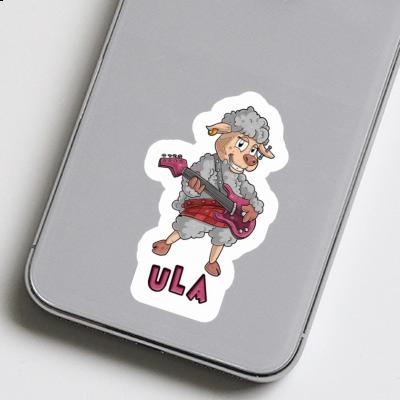 Ula Sticker Rockergirl Laptop Image