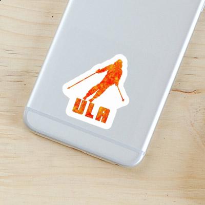 Skier Sticker Ula Gift package Image