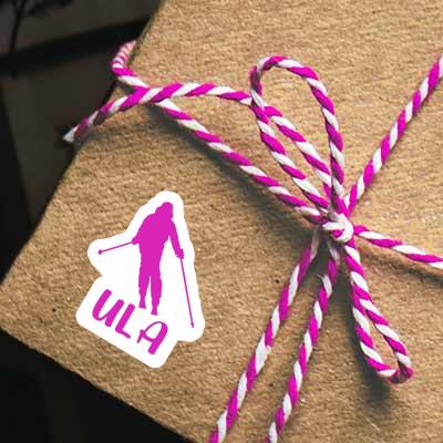 Autocollant Skieuse Ula Gift package Image