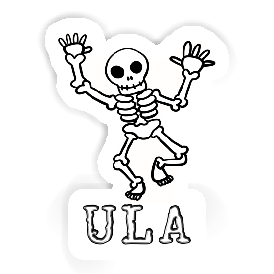 Ula Sticker Skelett Gift package Image