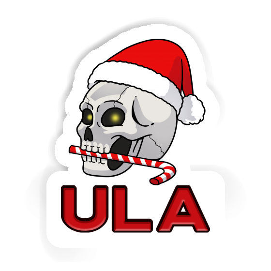 Sticker Christmas Skull Ula Image