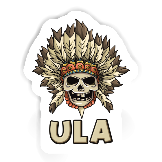 Sticker Ula Skull Gift package Image