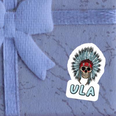 Ula Aufkleber Totenkopf Image