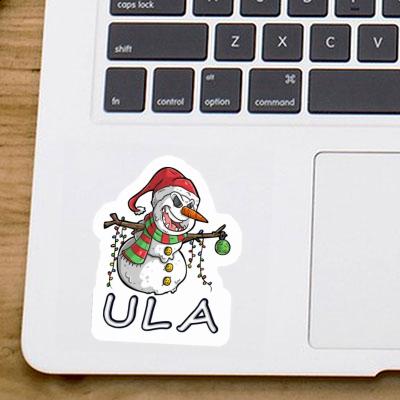 Schneemann Sticker Ula Gift package Image