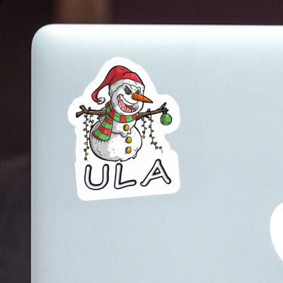 Schneemann Sticker Ula Notebook Image