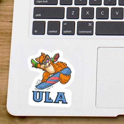 Ula Sticker Ridergirl Laptop Image