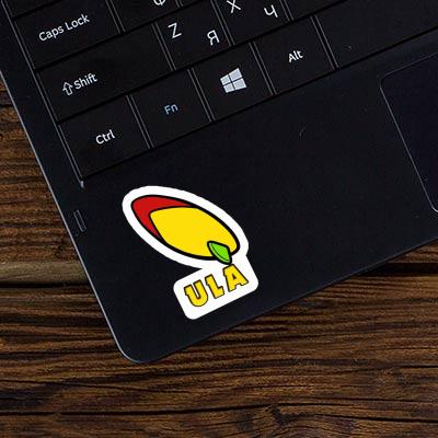 Ula Sticker Surfboard Notebook Image