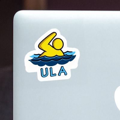 Swimmer Sticker Ula Image