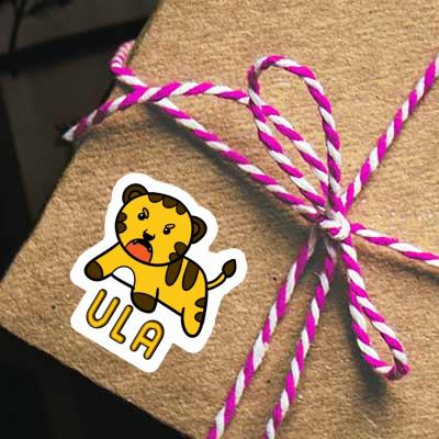 Ula Sticker Tiger Laptop Image