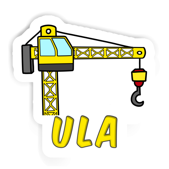 Ula Sticker Tower Crane Gift package Image