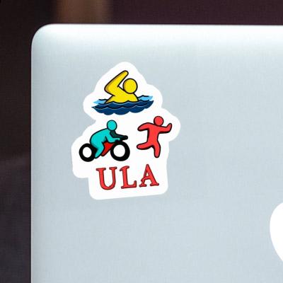 Sticker Triathlet Ula Laptop Image