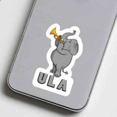 Autocollant Éléphant Ula Laptop Image