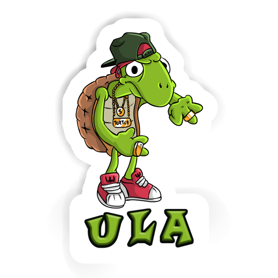 Sticker Ula Hip Hop Turtle Image